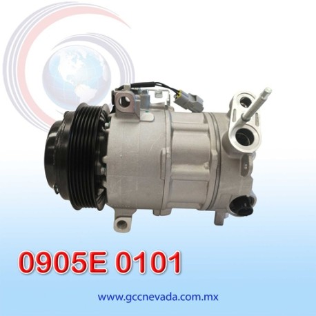 COMPRESOR DODGE DART AÑO 13/16 6PK 120MM 12V  R-134-A ASIA
