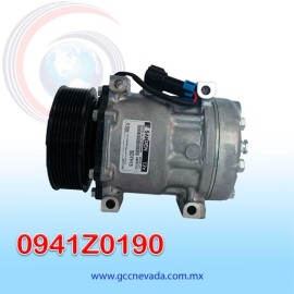 COMPRESOR 709 SD7H15 4485 FREIGHTLINER TOMA VERTICAL R-134-A T/P 8PK 12V SANDEN USA