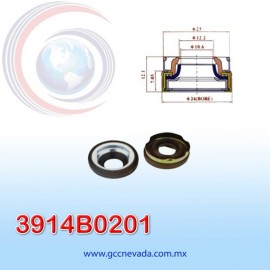 SELLO COMPRESOR MITSUBISHI LANCER / GALANT MX-MF / MSC90C / MSC105C / PANASONIC CON ARO NEVADA ASIA