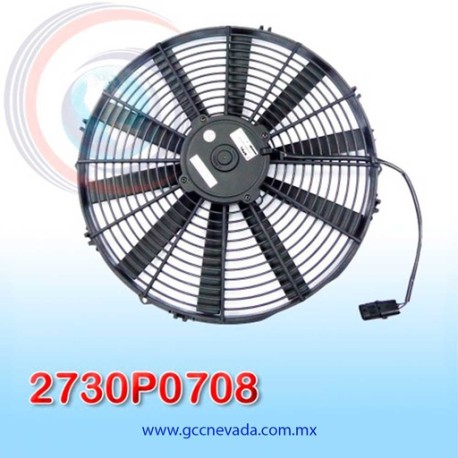 MOTOR ELECTRO VENTILADOR UNIVERSAL 16" ASPA RECTA 24V SPAL ITALIA