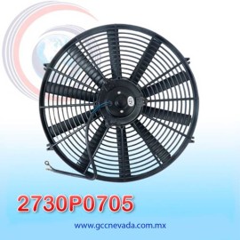 MOTOR ELECTRO VENTILADOR UNIV 16" L ASPA RECTA 130W 12V 4 CARBONES NEVADA ASIA