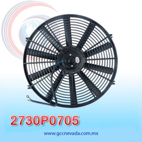 MOTOR ELECTRO VENTILADOR UNIV 16" L ASPA RECTA 130W 12V 4 CARBONES NEVADA ASIA