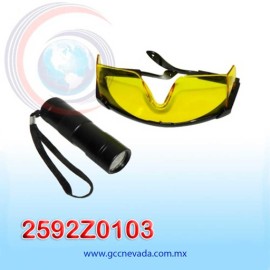 LINTERNA UNIV P/DETECTAR FUGA C/LENTES (30 LUCES) ASIA