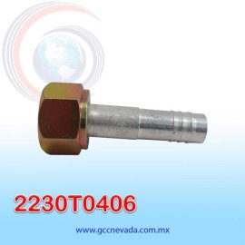 FITTING UNIVERSAL ORING  12 (5/8") RECTO T/ACERO NEVADA (PAQ 10 ) ASIA