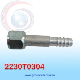 FITTING UNIVERSAL ORING  10 (1/2") RECTO T/ACERO (PAQ 10) IMP