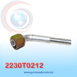 FITTING UNIVERSAL ORING  08 (13/32") 45º T/ACERO NEVADA (PAQ 10) ASIA