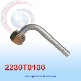 FITTING UNIVERSAL ORING  06 (5/16") 90° T/ACERO NEVADA ASIA