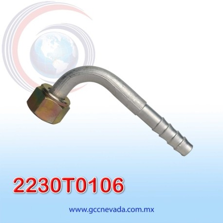 FITTING UNIVERSAL ORING  06 (5/16") 90° T/ACERO NEVADA ASIA