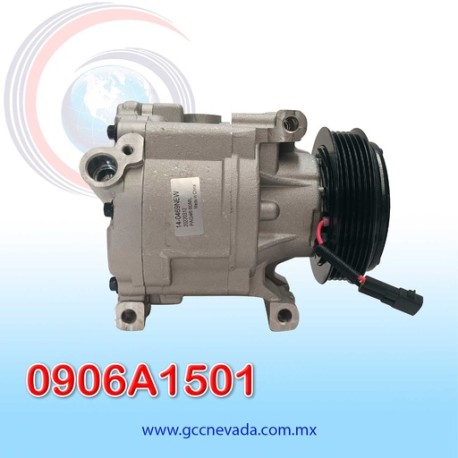 COMPRESOR FIAT 500 AÑO 09/19 / PANDA 07/12 PV5 5PK 12V ASIA