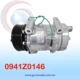COMPRESOR 709 SD7H15 8235 TOMA HORIZONTAL O-RING KG R-134-A T/P 8PK 119MM 24V NEVADA ASIA