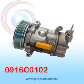 COMPRESOR PEUGEOT 206 SD6V12 / MINI COOPER AÑO 07/16 / COOPER PACEMAN / COUNTRYMAN 11/16 R-134-A 6PK ASIA