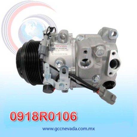 COMPRESOR TOYOTA RAV4 AÑO 06/12 / VENZA 09/16 / LEXUS ES350 07/12 7PK 12V NEVADA ASIA..