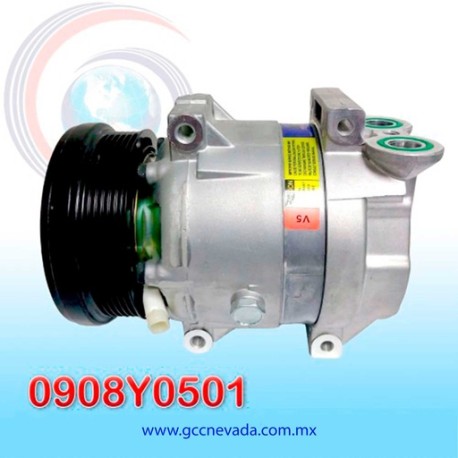 COMPRESOR G/M AVEO V-5 AÑO 04/09 T/P 6PK NEVADA ASIA