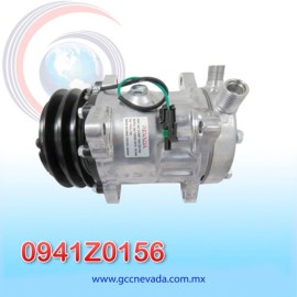 COMPRESOR 709 SD7H15 4271 TOMA VERTICAL O-RING JD R-134-A 8 OREJAS 2A 132MM 24V NEVADA ASIA