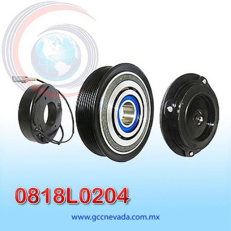 CLUTCH TOYOTA HI ACE AÑO 98/02 10S17C 7PK 12V NEVADA ASIA