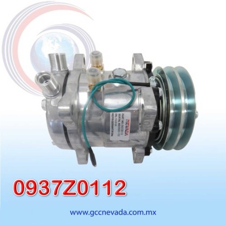 COMPRESOR 507 STD R-134-A 8 OREJAS ORING 24V 2A NEVADA ASIA