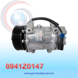 COMPRESOR 709 SD7H15 4544/4816 TOMA VERTICAL MUFFLER PAD GWA R-134-A T/P 8PK 119MM 12V NEVADA ASIA