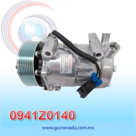 COMPRESOR 709 SD7H15 TOMA VERTICAL O-RING R-134-A T/P 8PK 123MM 12V NEVADA ASIA