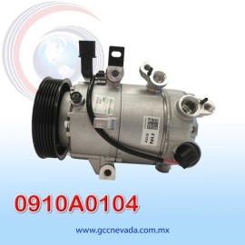 COMPRESOR HYUNDAI ELANTRA AÑO 14/16 / GT 13/17 / SONATA 15/17 / KIA SOUL/ FORTE 14/16 6PK 12V VS14E COREA