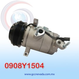 COMPRESOR CHEVROLET ONIX TURBO AÑO 19/23 / TACKER TURBO R-134-A 5PK 12V  ASIA